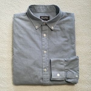MICHAEL KORS Tailored Fit Dress Shirt Medium
